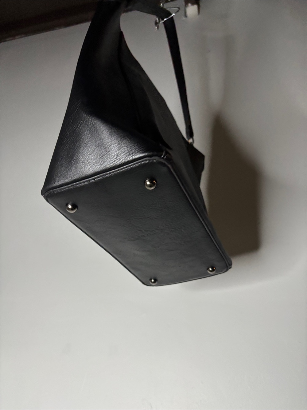Steve Azar Musician Bucket Tote Black Leather Gorgeous Bag - Picture 5 of 8